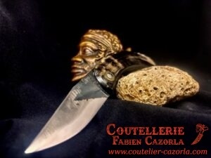 Couteau Corse traditionnel de berger Modèle Fabianu de poche 29072502