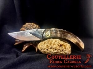 Couteau Corse traditionnel de berger Modèle Fabianu de poche 29072502 – Image 2