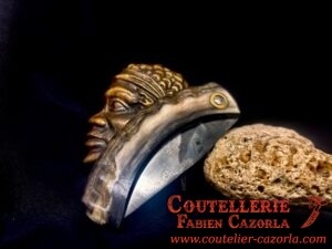 Couteau Corse traditionnel de berger Modèle Fabianu de poche 29072502 – Image 5