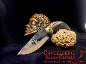 Couteau Corse traditionnel de berger Modèle Fabianu de poche 29072506