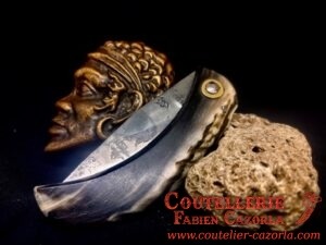 Couteau Corse traditionnel de berger Modèle Fabianu de poche 29072506 – Image 4