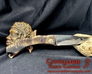 Couteau Corse traditionnel de berger Curnicciolu Fabianu  04062504 – Image 3