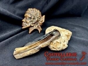 Couteau Corse traditionnel de berger Curnicciolu Fabianu  04062504 – Image 5