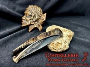 Couteau Corse traditionnel de berger Curnicciolu Fabianu  04062504 – Image 6