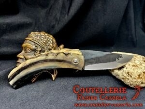Couteau Corse traditionnel de berger Curnicciolu Fabianu 04062506 – Image 3