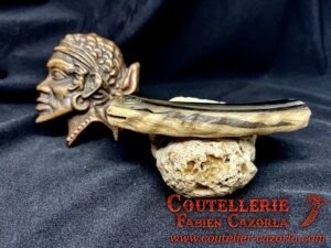Couteau Corse traditionnel de berger Curnicciolu Fabianu 04062506 – Image 4