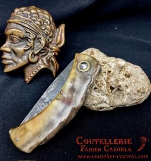 Couteau Corse traditionnel de berger Modèle Fabianu de poche 05062508 – Image 5