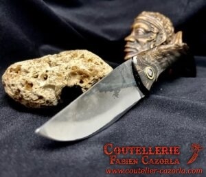 Couteau Corse traditionnel de berger Curnicciolu Fabianu 05062511