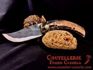 Couteau Corse traditionnel de berger Curnicciolu Fabianu 15072501 – Image 2