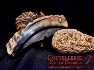 Couteau Corse traditionnel de berger Curnicciolu Fabianu 15072501 – Image 5