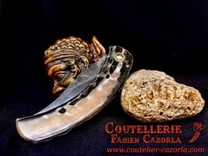 Couteau Corse traditionnel de berger Curnicciolu Fabianu 15072501 – Image 6