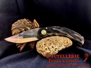 Couteau Corse traditionnel de berger Modèle Fabianu de poche 16072501 – Image 2