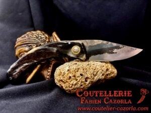 Couteau Corse traditionnel de berger Modèle Fabianu de poche 16072501 – Image 3