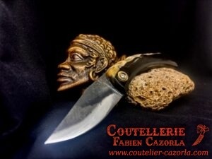 Couteau Corse traditionnel de berger Modèle Fabianu de poche 29072501