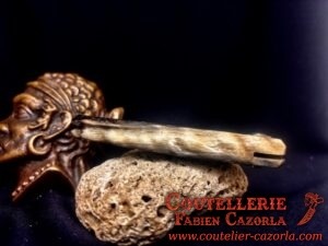 Couteau Corse traditionnel de berger Modèle Fabianu de poche 29072501 – Image 4