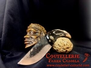 Couteau Corse traditionnel de berger Curnicciolu Fabianu  29072504