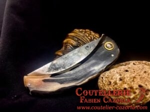Couteau Corse traditionnel de berger Curnicciolu Fabianu  29072504 – Image 6