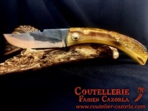 Couteau Corse traditionnel de berger Curnicciolu Fabianu 04092501 – Image 2