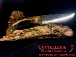 Couteau Corse traditionnel de berger Curnicciolu Fabianu 04092501 – Image 3