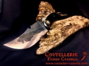Couteau Corse traditionnel de berger Curnicciolu Fabianu  04092503