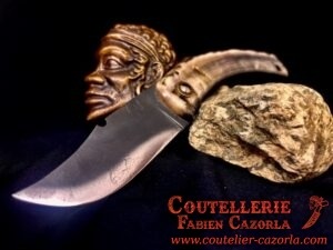 Couteau Corse traditionnel de berger Curnicciolu Fabianu 02102503