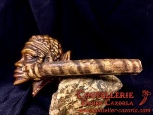 Couteau Corse traditionnel de berger Curnicciolu Fabianu 02102503 – Image 6