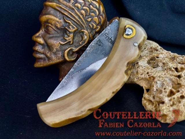 Couteau Corse traditionnel de berger Modèle Fabianu de poche 08112512 – Image 5