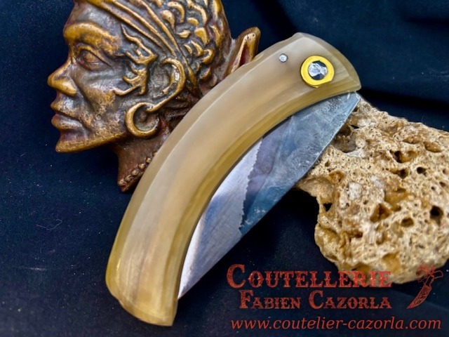 Couteau Corse traditionnel de berger Modèle Fabianu de poche 08112512 – Image 6