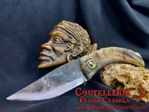 Couteau Corse traditionnel de berger Modèle Fabianu de poche 08112513