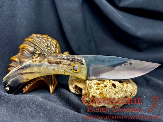 Couteau Corse traditionnel de berger Modèle Fabianu de poche 08112513 – Image 3