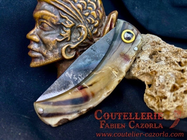 Couteau Corse traditionnel de berger Modèle Fabianu de poche 08112513 – Image 5