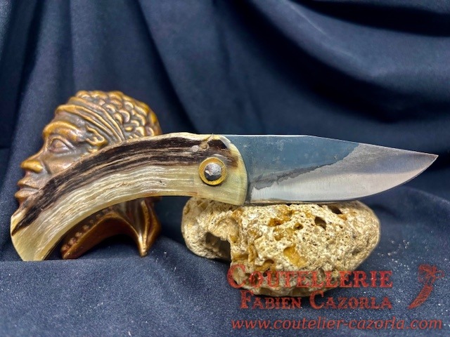 Couteau Corse traditionnel de berger Modèle Fabianu de poche 08112516 – Image 4