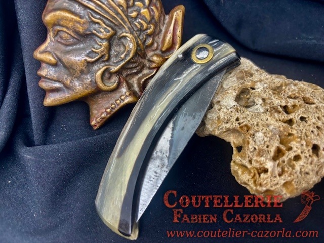 Couteau Corse traditionnel de berger Modèle Fabianu de poche 08112518 – Image 6