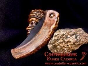 Couteau de berger Corse traditionnel Curnicciolu Labellisé 02102504 – Image 6