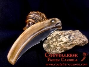 Couteau de berger Corse traditionnel Curnicciolu Labellisé 02102504 – Image 7