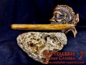 Couteau Corse traditionnel de berger Modèle Fabianu de poche 03102511 – Image 4