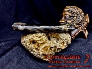 Couteau Corse traditionnel de berger Modèle  Fabianu de poche 03102512 – Image 4