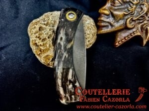 Couteau Corse traditionnel de berger Modèle  Fabianu de poche 03102512 – Image 6
