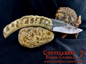 Couteau Corse traditionnel de berger Modèle Fabianu de poche 03102513 – Image 3