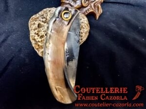 Couteau Corse traditionnel de berger Modèle  Fabianu de poche 03102516 – Image 6