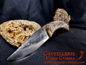 Couteau Corse traditionnel de berger Modèle  Fabianu de poche 03102517