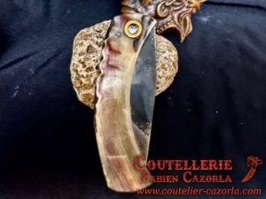 Couteau Corse traditionnel de berger Modèle  Fabianu de poche 03102517 – Image 6