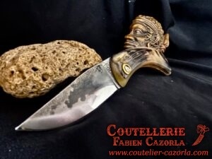 Couteau Corse traditionnel de berger Modèle  Fabianu de poche 03102519