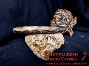 Couteau Corse traditionnel de berger Modèle  Fabianu de poche 03102519 – Image 4