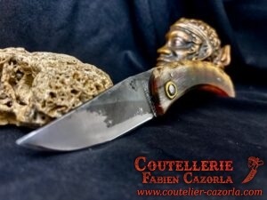 Couteau Corse traditionnel de berger Modèle  Fabianu de poche 03102524