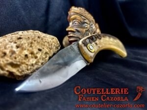 Couteau Corse traditionnel de berger Modèle  Fabianu de poche 03102525