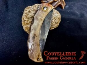 Couteau Corse traditionnel de berger Modèle  Fabianu de poche 03102526 – Image 6