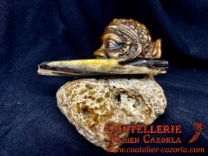 Couteau Corse traditionnel de berger Modèle  Fabianu de poche 03102529 – Image 4