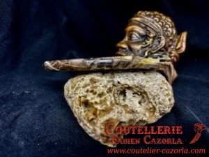 Couteau Corse traditionnel de berger Modèle  Fabianu de poche 03102530 – Image 4