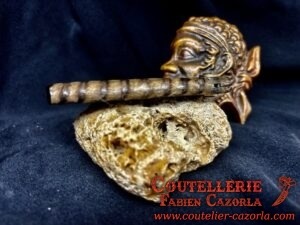 Couteau Corse traditionnel de berger Modèle  Fabianu de poche 03102531 – Image 4